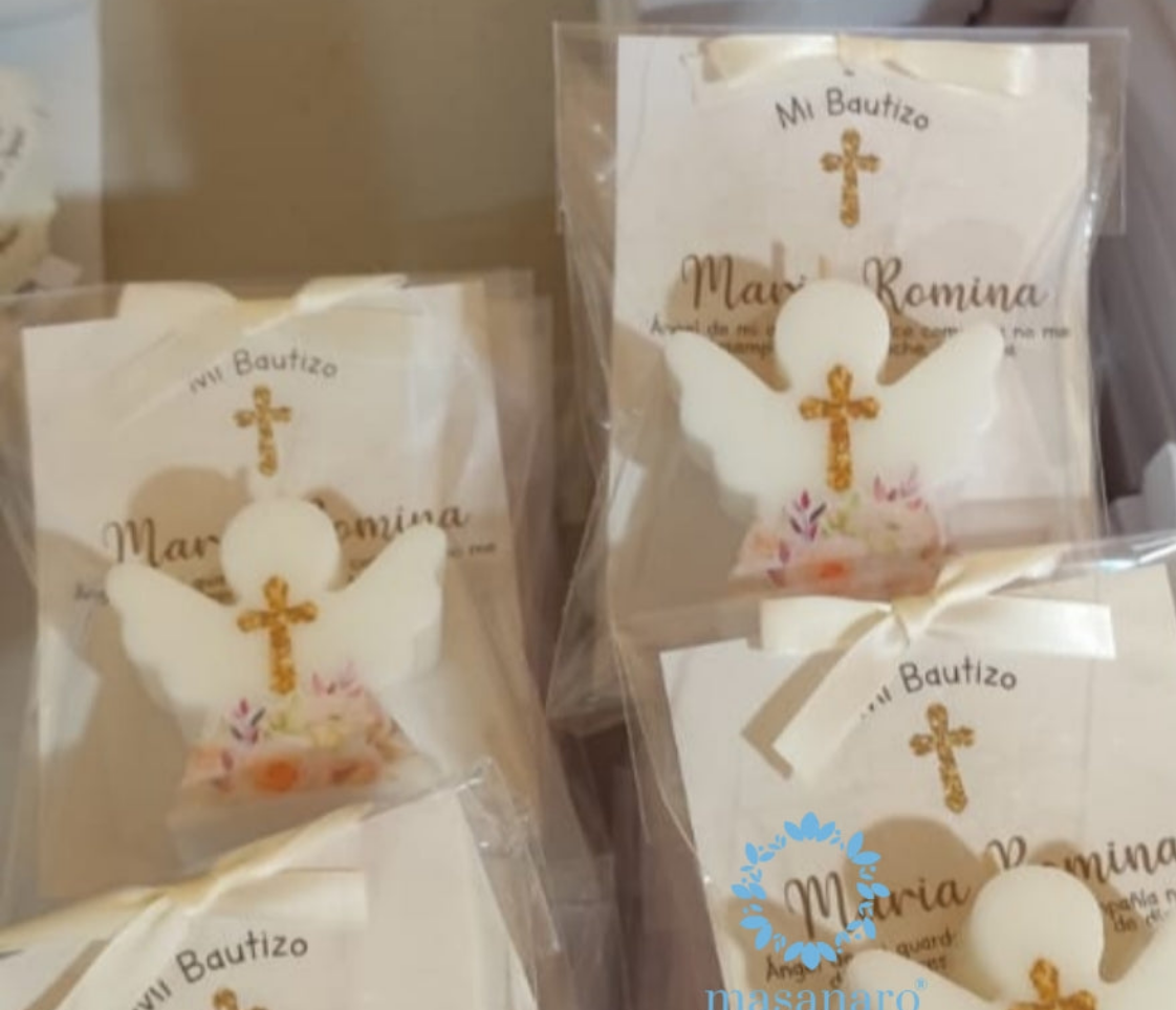 Angelitos Flores Ivory