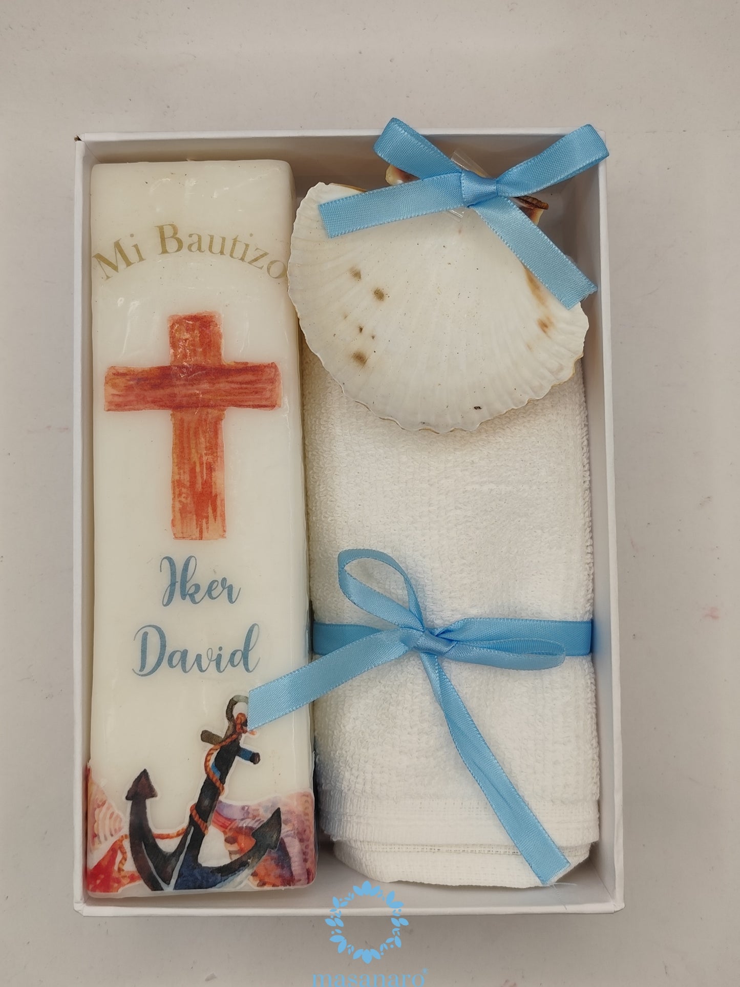 Kit de bautizo marino