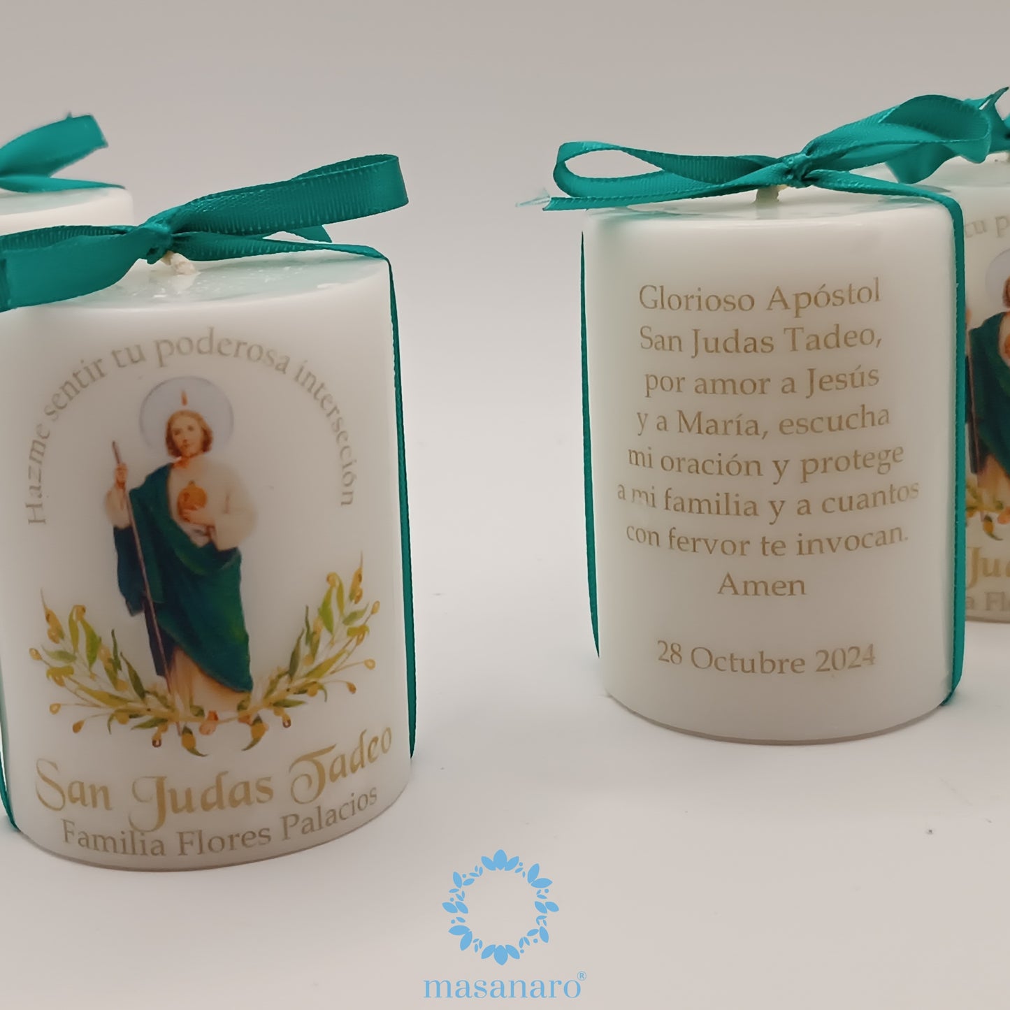 Paq. 10 velas San Judas Tadeo