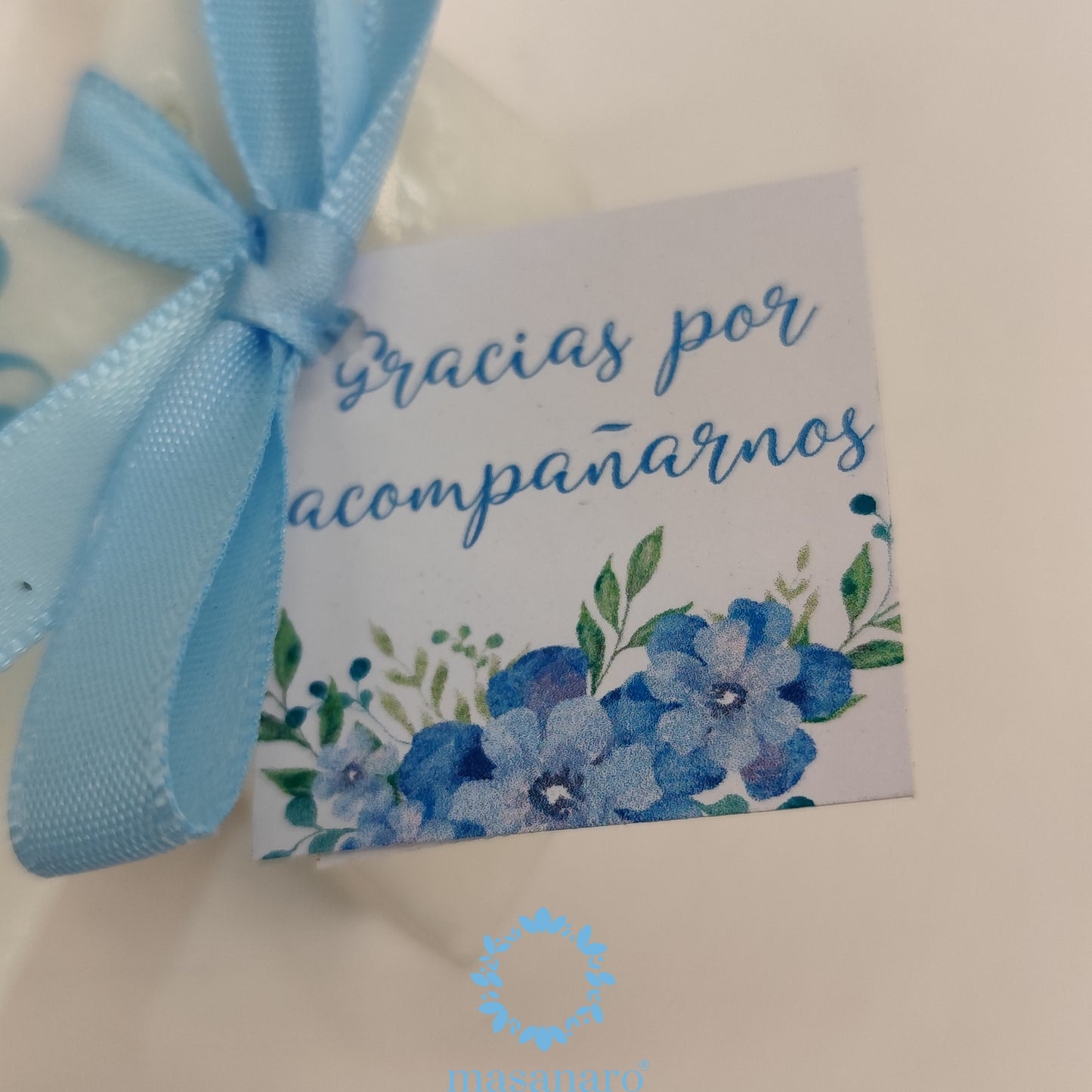 Vela de cruz con diseño de ángelito