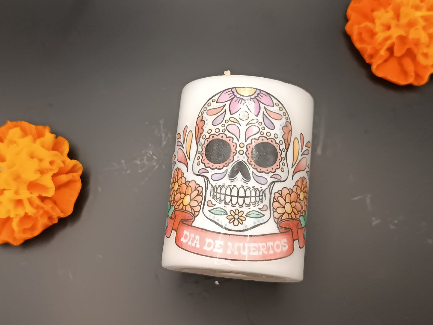 Paq. 5 cirios día de muertos