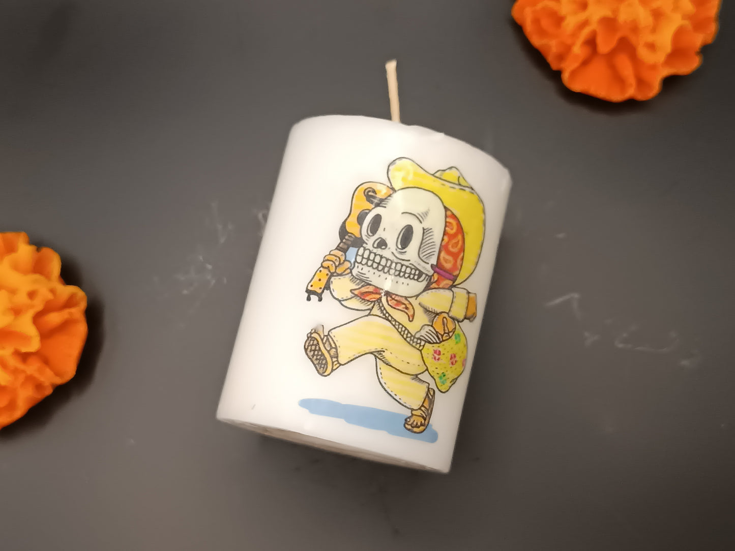 Paq. 5 cirios día de muertos