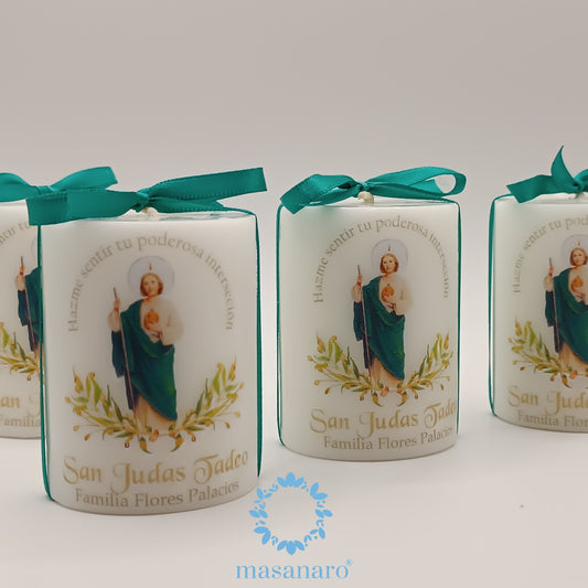 Paq. 10 velas San Judas Tadeo