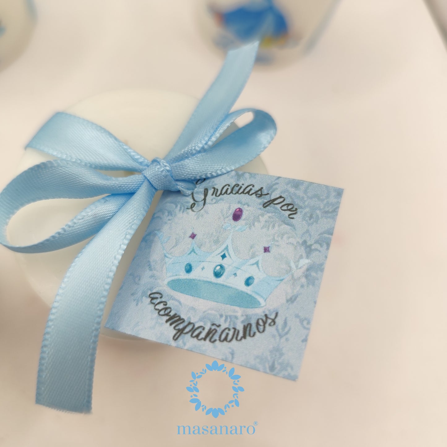Vela con diseño de Cenicienta