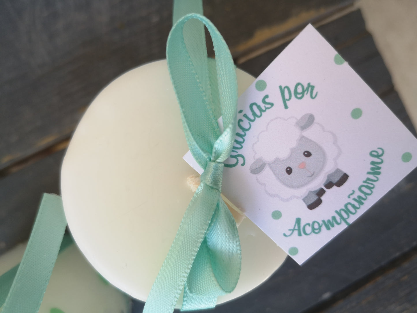 Vela con Diseño borreguito