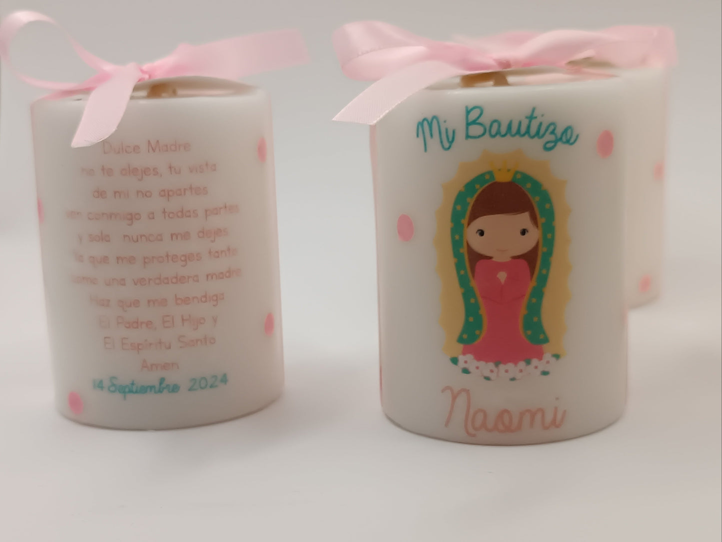 Vela. Diseño virgencita