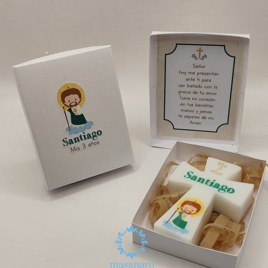 Vela de cruz. Diseño San Judas Tadeo